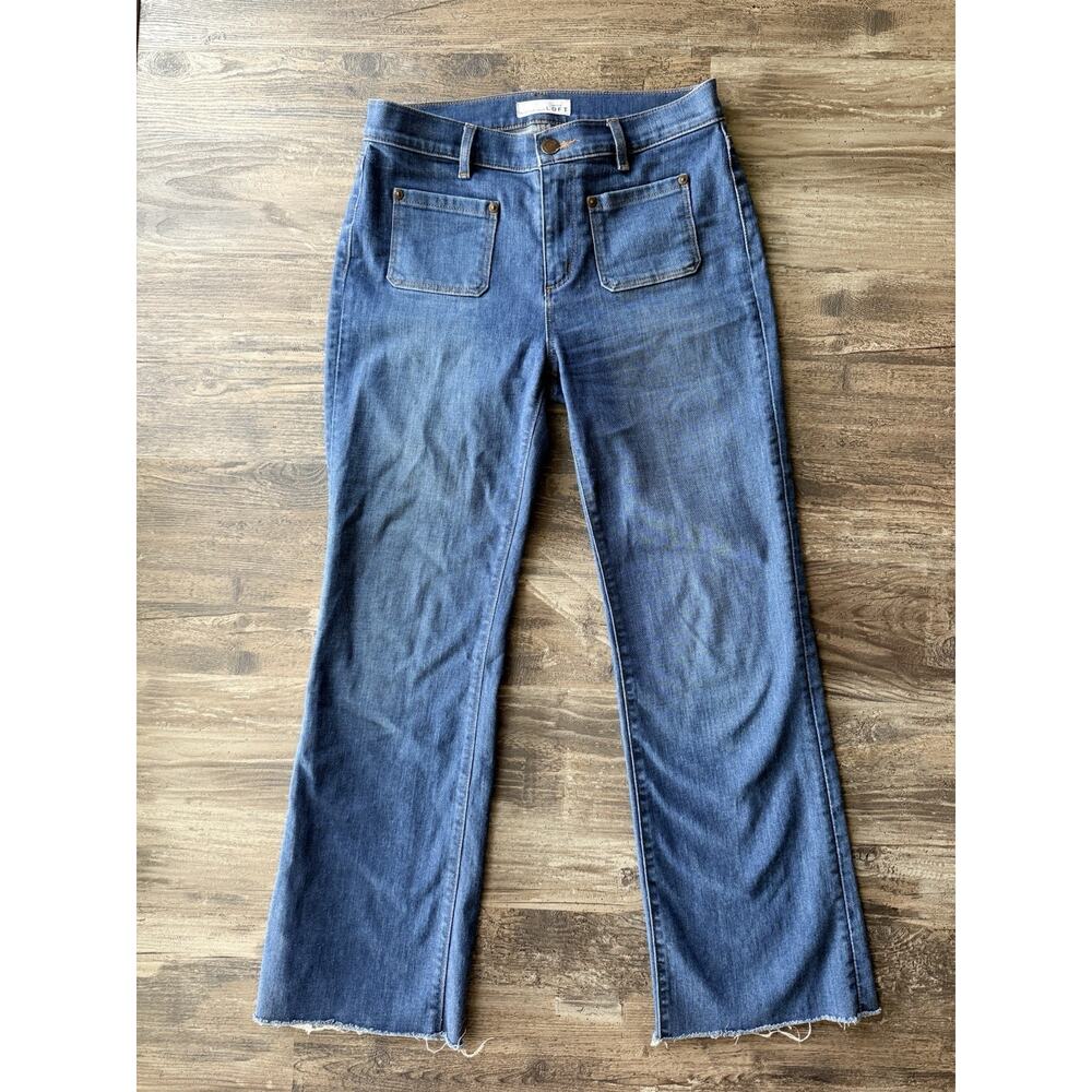 LOFT Blue Flare & Wide Leg Jeans